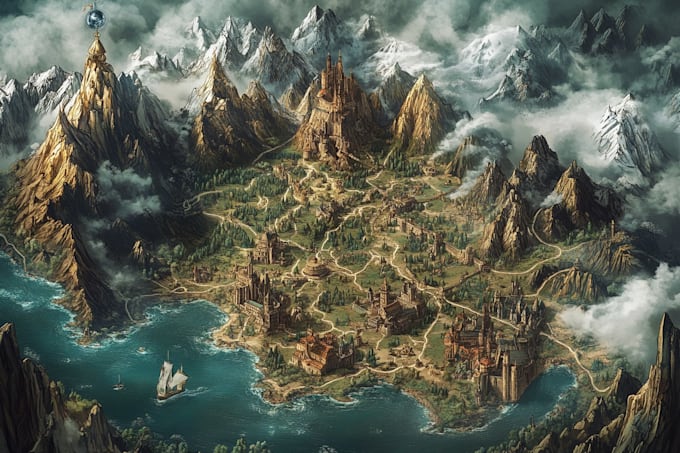make a fantasy map