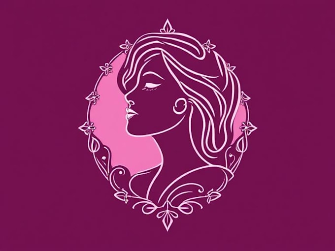create drawn botanical boho logo designs