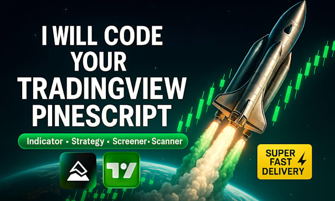 develop advanced tradingview pine script indicators, strategies, and smart alert