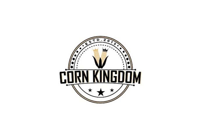 design extraordinary corn kingdom logo