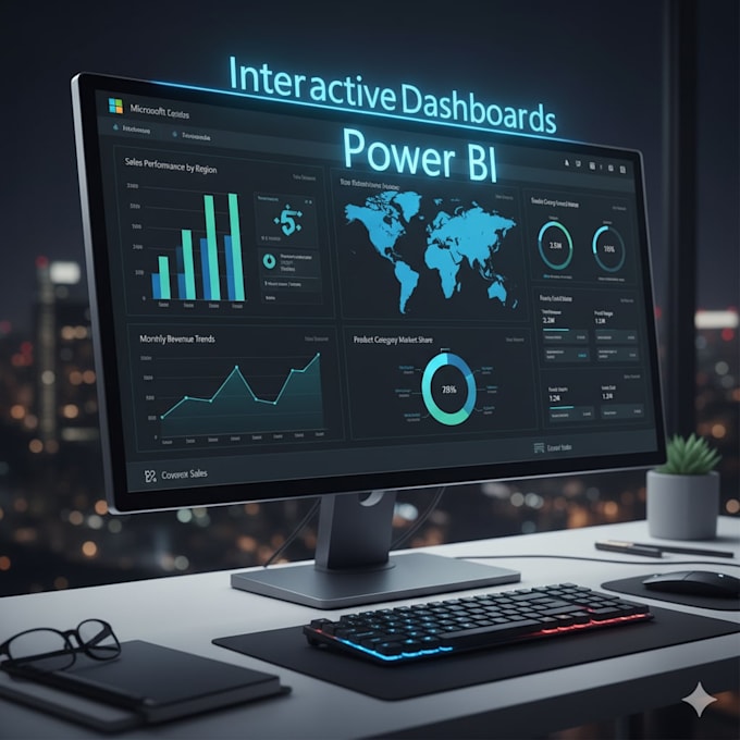 create interactive data visualization dashboards