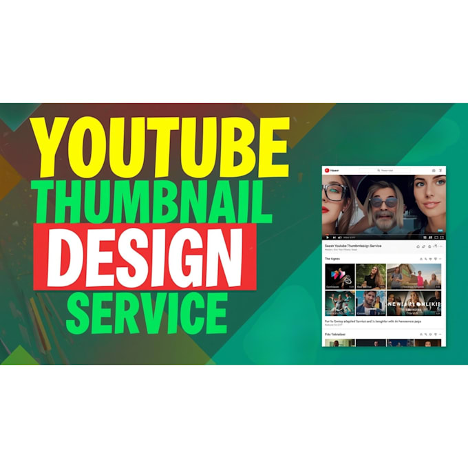 do pro youtube thumbnail design for you
