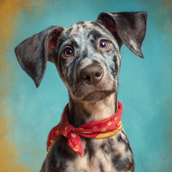 draw disney pet portrait