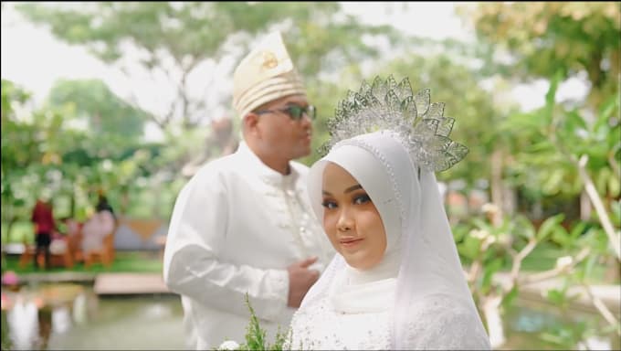 a professional wedding video editor