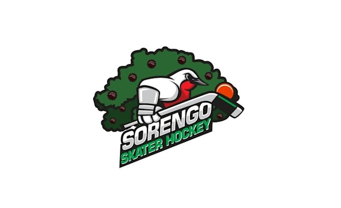create new inline hockey logo for a small town