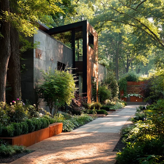 do landscape design, garden design, backyard, pool and terrace