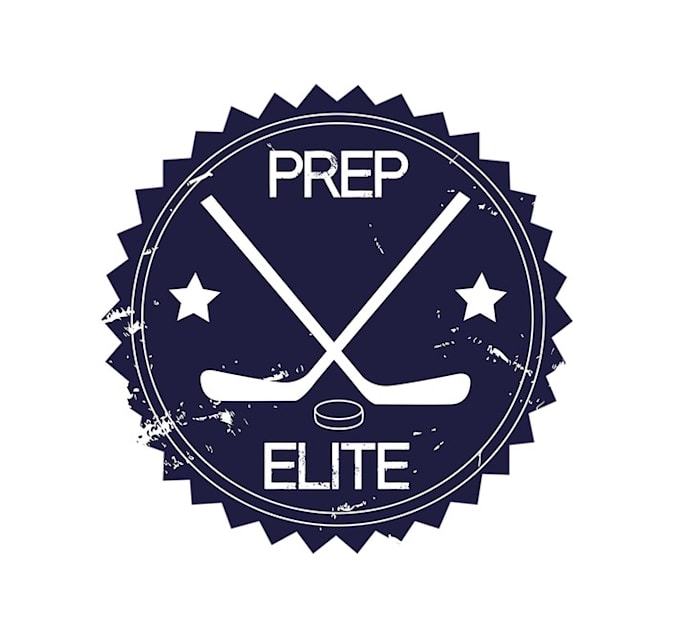 create ideal classic logo for a new hockey program
