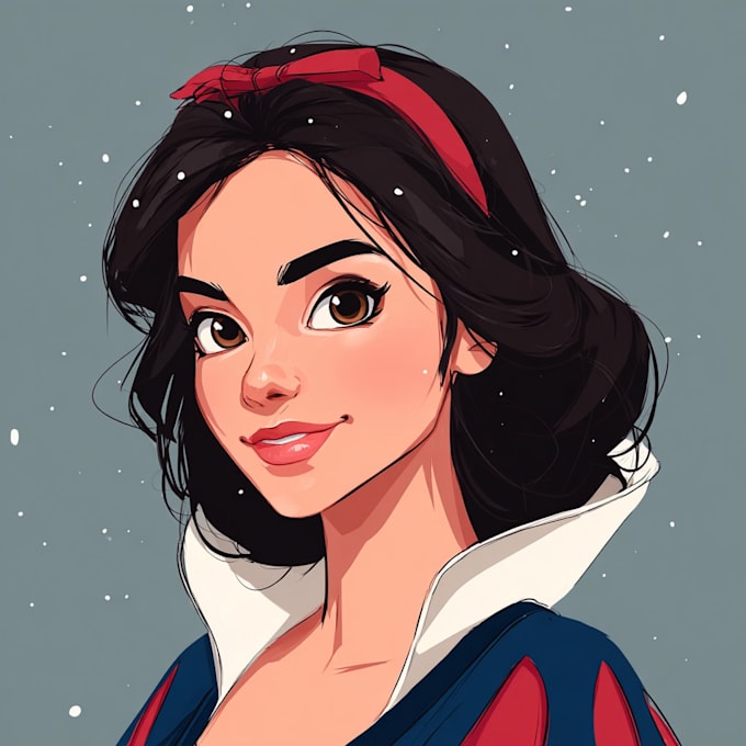 do make disney cartoon portrait