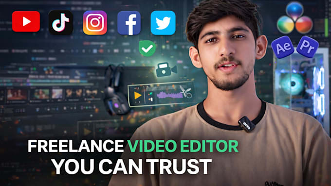 Do professional video editing for youtube and social media by Hammad ...