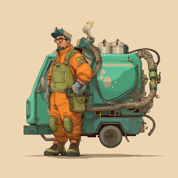draw professional product line art and illustrations