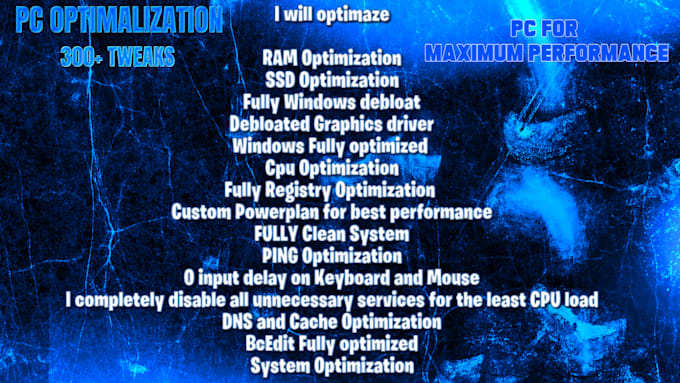 optimize your computer for maximum performance for games