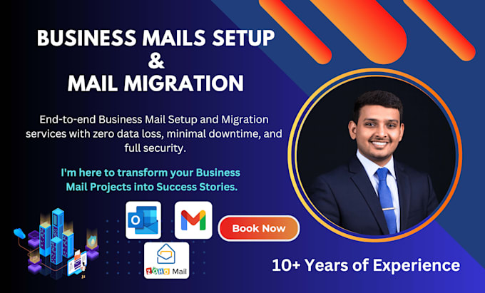 do business email setup and secure mail migration