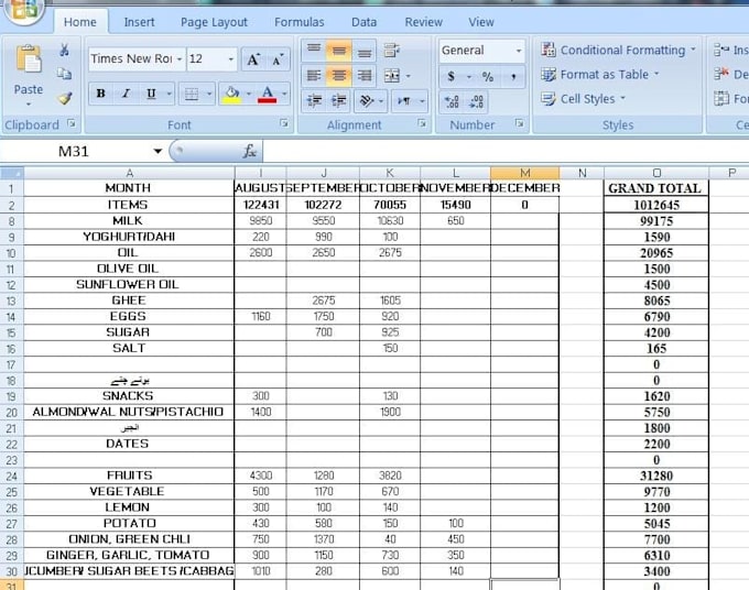data master excel, data entry, data management  and reporting