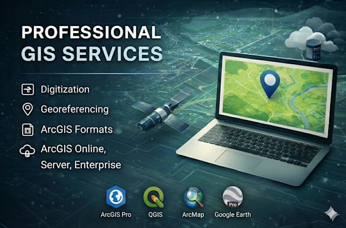 provide professional geospatial maps gis solutions