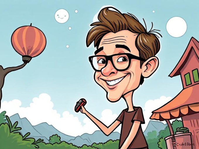draw a caricature, cartoon caricatures