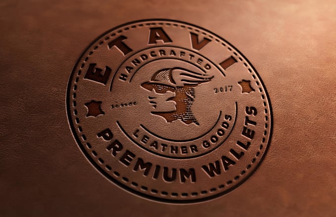 design unique seal, stamp, emblem and award logo