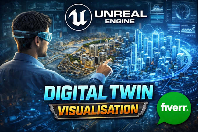 set up your 3d model in unreal engine for digital twin visualization