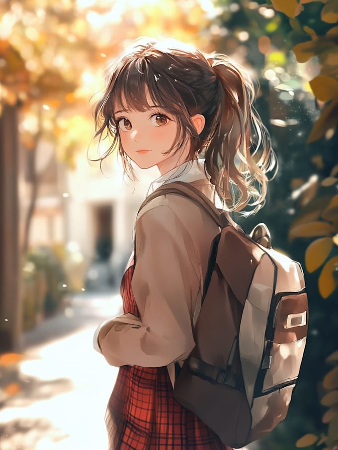 draw anime character for you