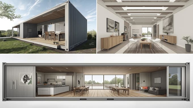 Design your shipping container home, warehouse design and modular house ...