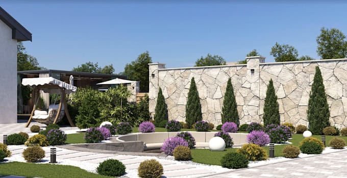 reconstruct backyard landscape, fire lounge, pool patio,functional outdoor space