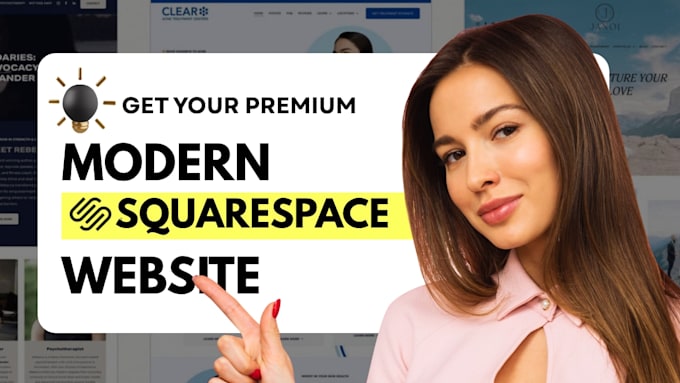 build modern squarespace website redesign responsive squarespace website