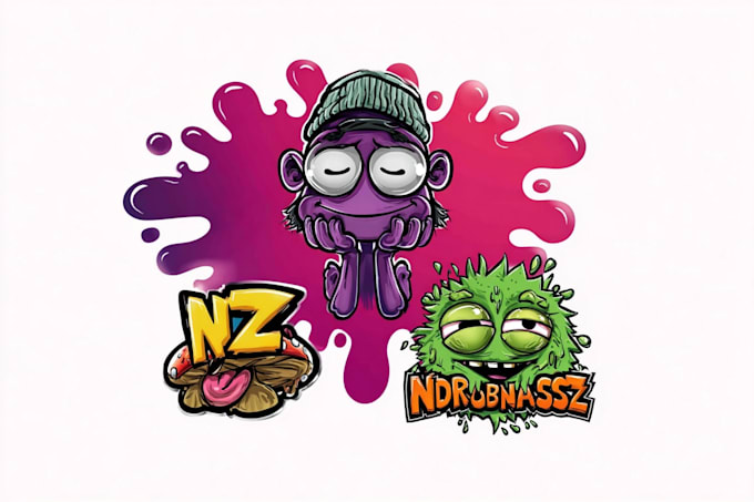 create cartoon logo for you