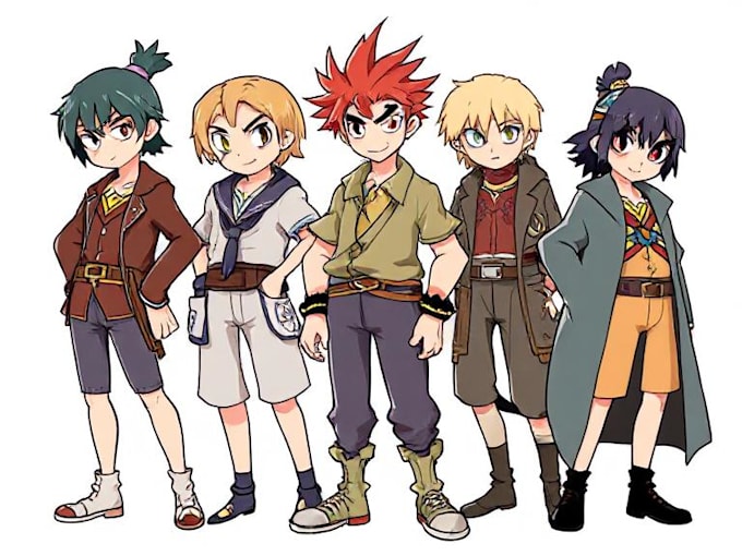 draw your character in any style you want