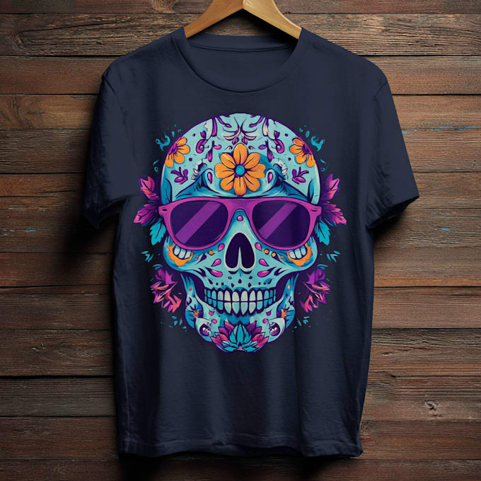 do custom typography t shirt design