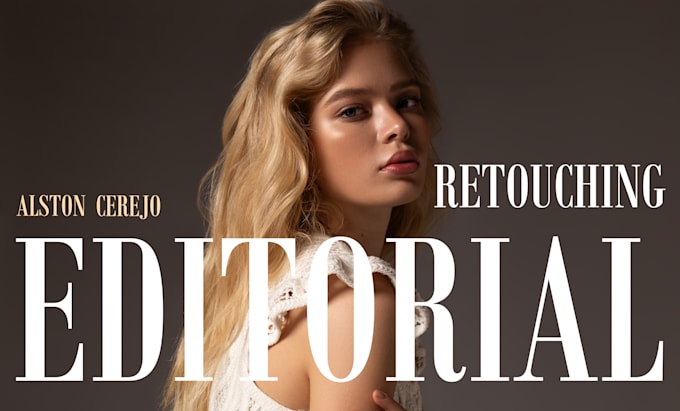 provide editorial retouching service