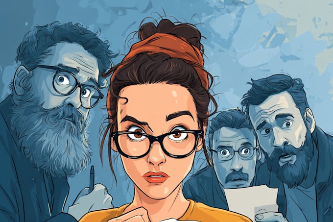 do comic book illustration cartoon comic strip graphic