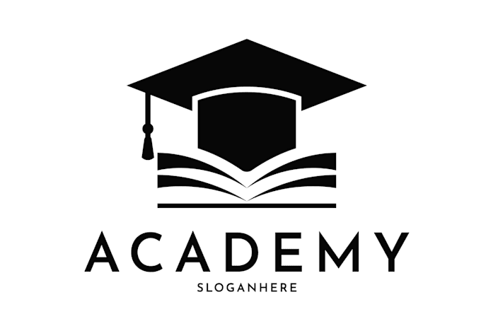 do modern college institute, academy logo design