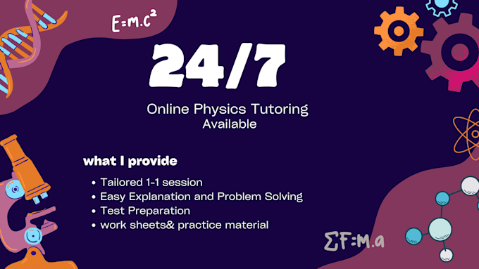 be your physics tutor