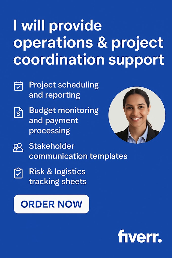 manage project operations, reporting, and communication