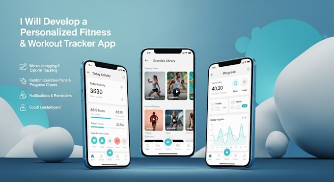 develop a personalized fitness and workout tracker mobile app