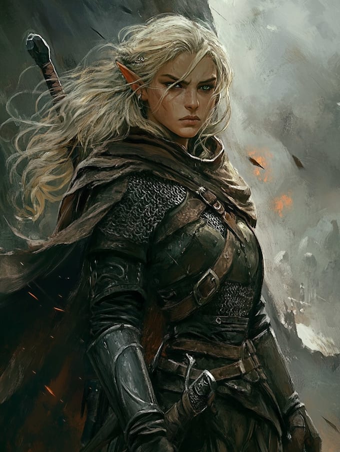 dnd character art and dnd character art