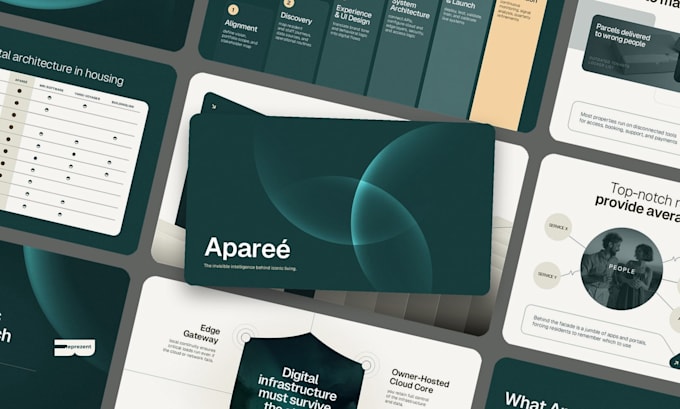 design a professional pitch deck and investor slide deck