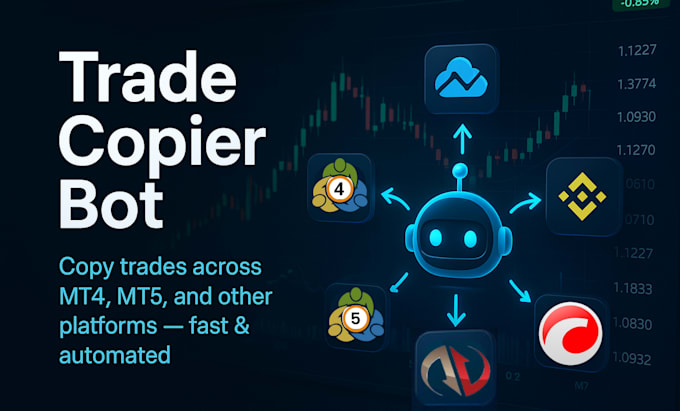 create a trade copier bot to copy trades across multiple accounts