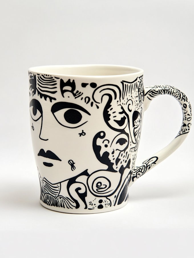 design awesome custom mug design