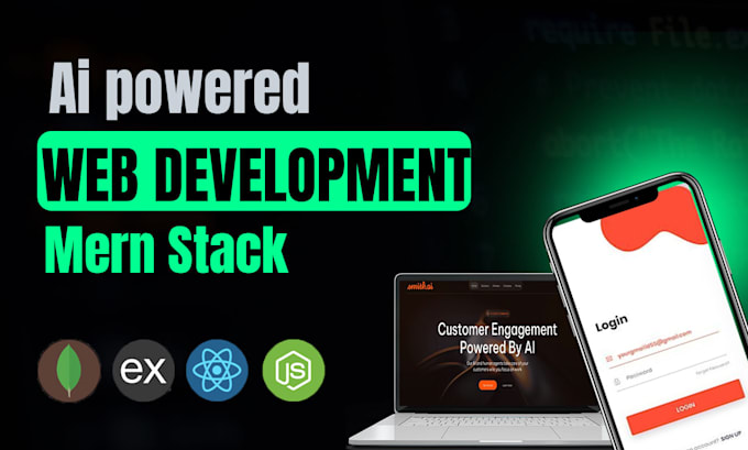 develop ai websites and web apps with mern stack