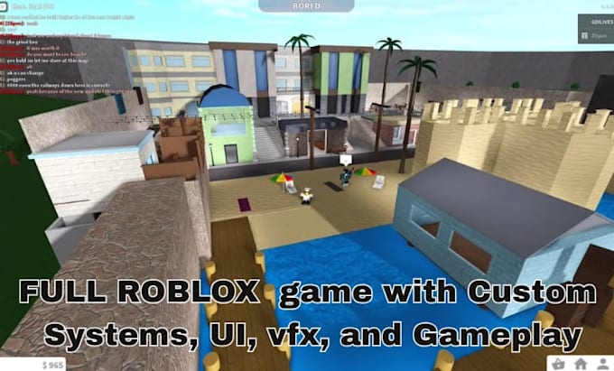 develop a complete roblox game with custom systems, UI, vfx, and gameplay
