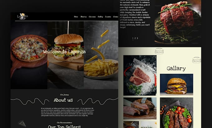 create restaurant website with reservation feature