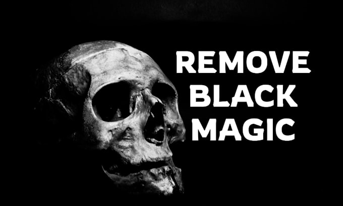 remove black magic with the help of white magic