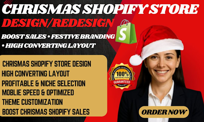 Build shopify store redesign shopify dropshipping store to boost ...