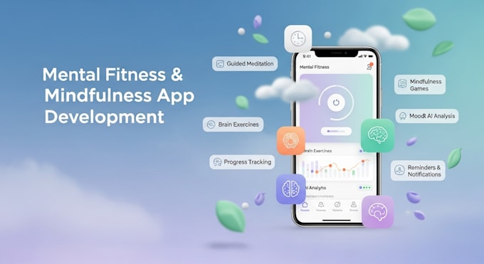 develop a mental fitness app with mindfulness and cognitive exercises
