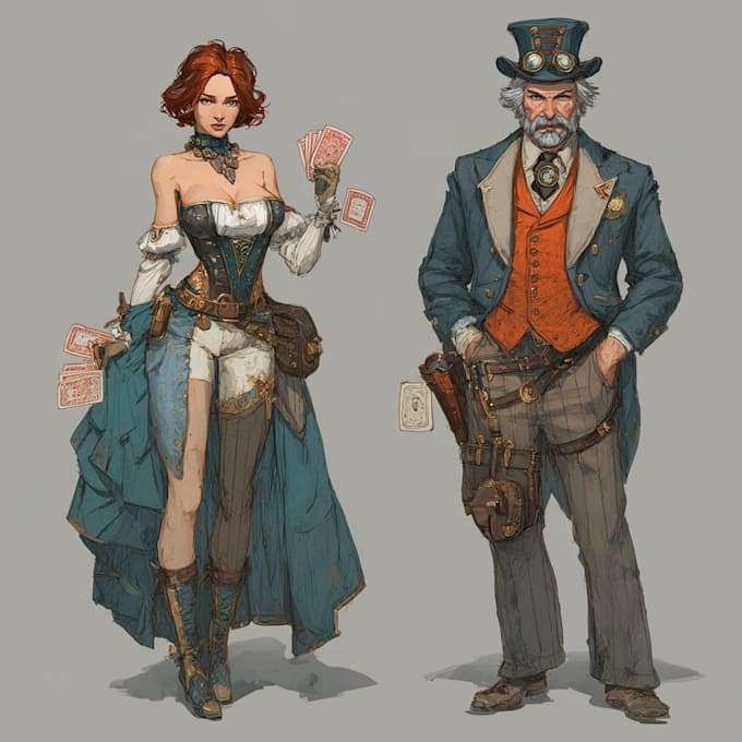 design a game character