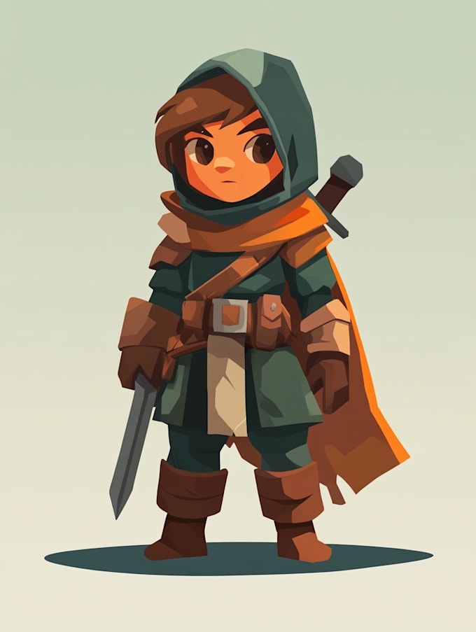 design 2d game character