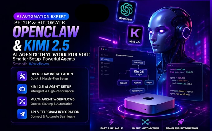 setup openclaw bot open claw hermes mac mini multi agent dashboard obsidian