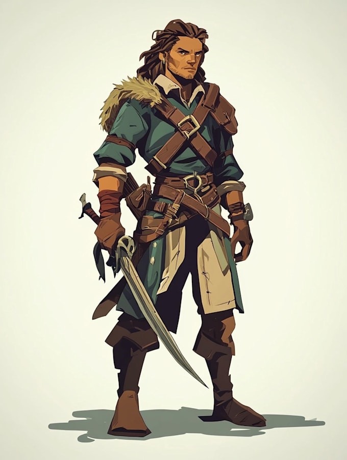 2d game character or 2d game character