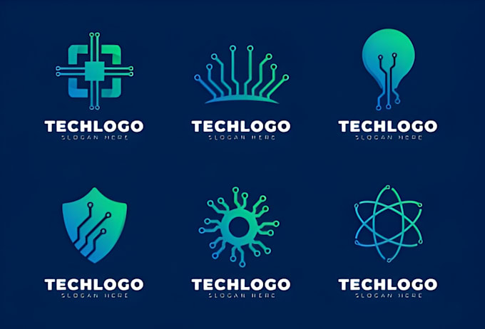 design a modern tech startup, cyber security, crypto, technology logo
