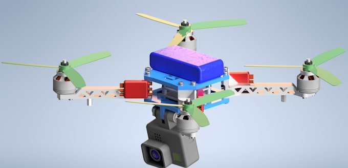 design, model and render 3d designs using autodesk inventor